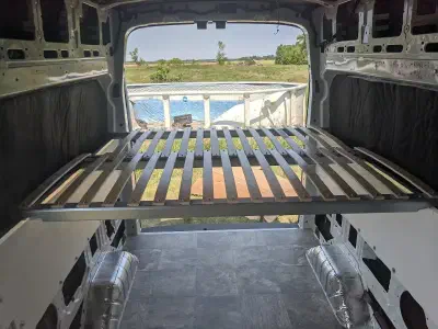 image from East West Queen Size Sliding Bed